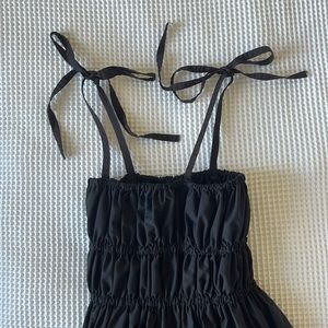 Maya Meyer Gathered Bustier Midi Dress Size 1